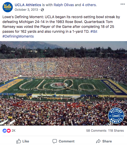 UCLA social media